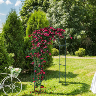 Pergola BLACK - Baštenski luk za ruže i puzavice