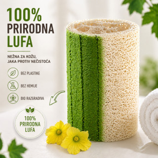 Prirodna lufa četka - Prirodan piling bez hemije – koža kao posle spa tretmana