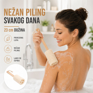 Prirodna lufa četka - Prirodan piling bez hemije – koža kao posle spa tretmana