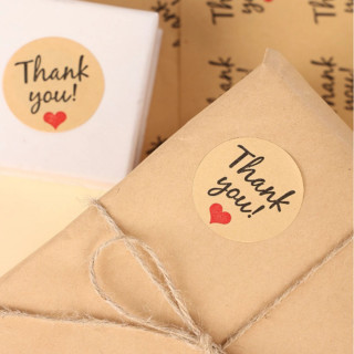 Thank you - set od 12 stiker nalepnica zahvalnica