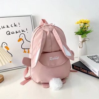 Bunny Backpack - Dečiji ranac sa plišanim repićem