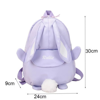 Bunny Backpack - Dečiji ranac sa plišanim repićem