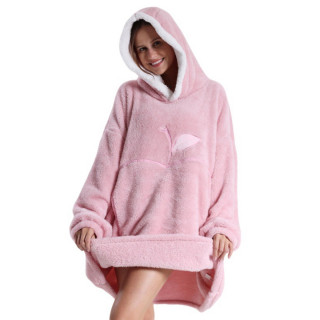 Hoodie Blanket - Toplo ćebe sa rukavima i kapuljačom