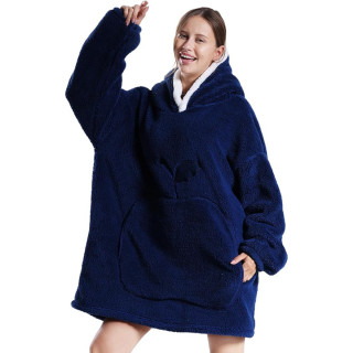 Hoodie Blanket - Toplo ćebe sa rukavima i kapuljačom
