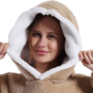 Hoodie Blanket - Toplo ćebe sa rukavima i kapuljačom