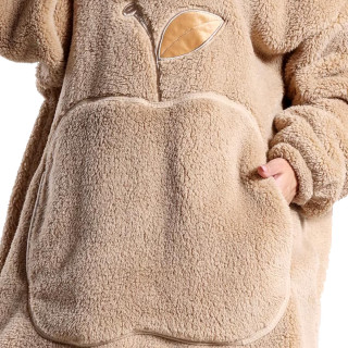 Hoodie Blanket - Toplo ćebe sa rukavima i kapuljačom