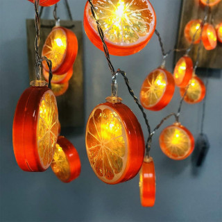 Summer LED Orange - Citrusne lampice u obliku pomorandže