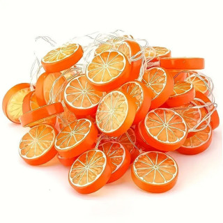 Summer LED Orange - Citrusne lampice u obliku pomorandže