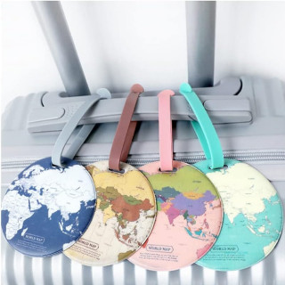 World luggage tag - Etiketa za prtljag globus dezena