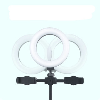 Stalak za dva telefona + LED prsten za osvetljenje