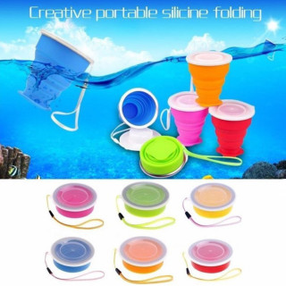Candy colors cup - Sklopiva silikonska čaša