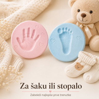 Penasta masa za otisak bebe – Baby Print uspomena