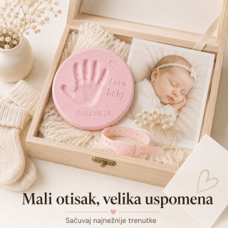 Penasta masa za otisak bebe – Baby Print uspomena