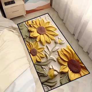Sunflower harmony- Podna prostirka sa dezenom suncokreta