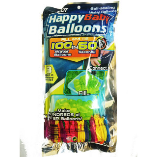 Happy Water Balloons - 100 vodenih balona