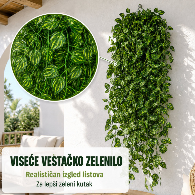 Ivy Leaves - veštačka viseća biljka puzavica