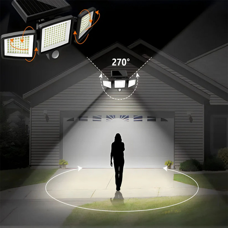 Trostrani solarni reflektor - svetlo koje misli umesto vas