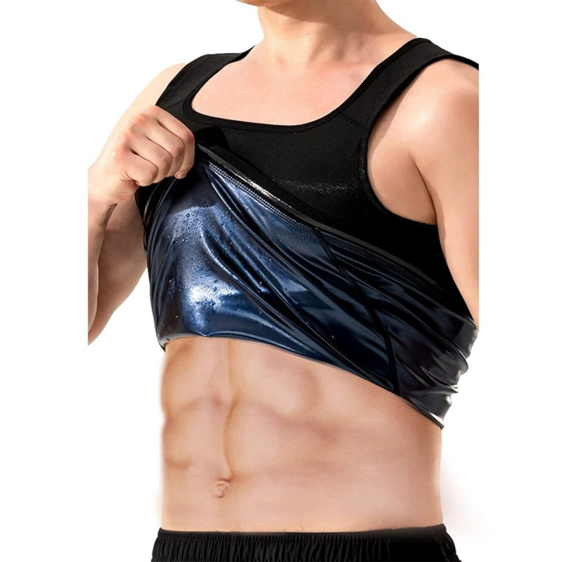 Sauna muška majica za brže topljenje masnoća