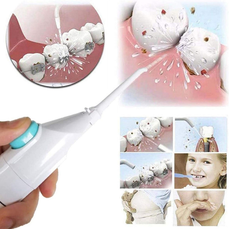 Power Floss - Prenosivi vodeni čistač zuba bez baterija