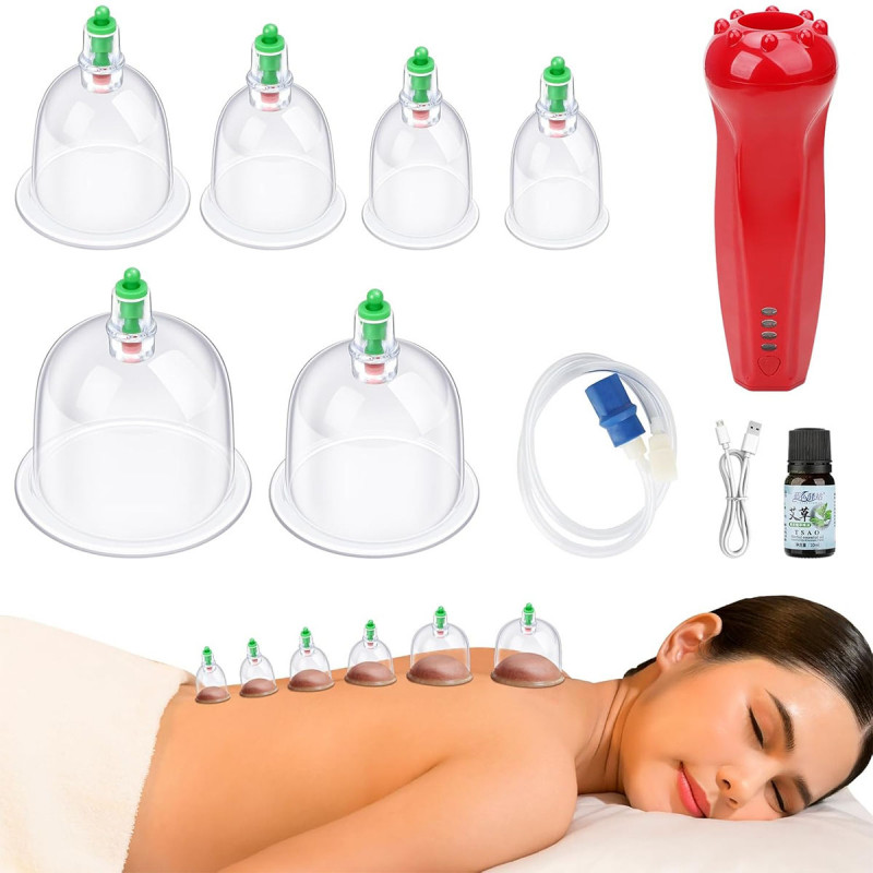 Pametni električni set za vakuum masažu