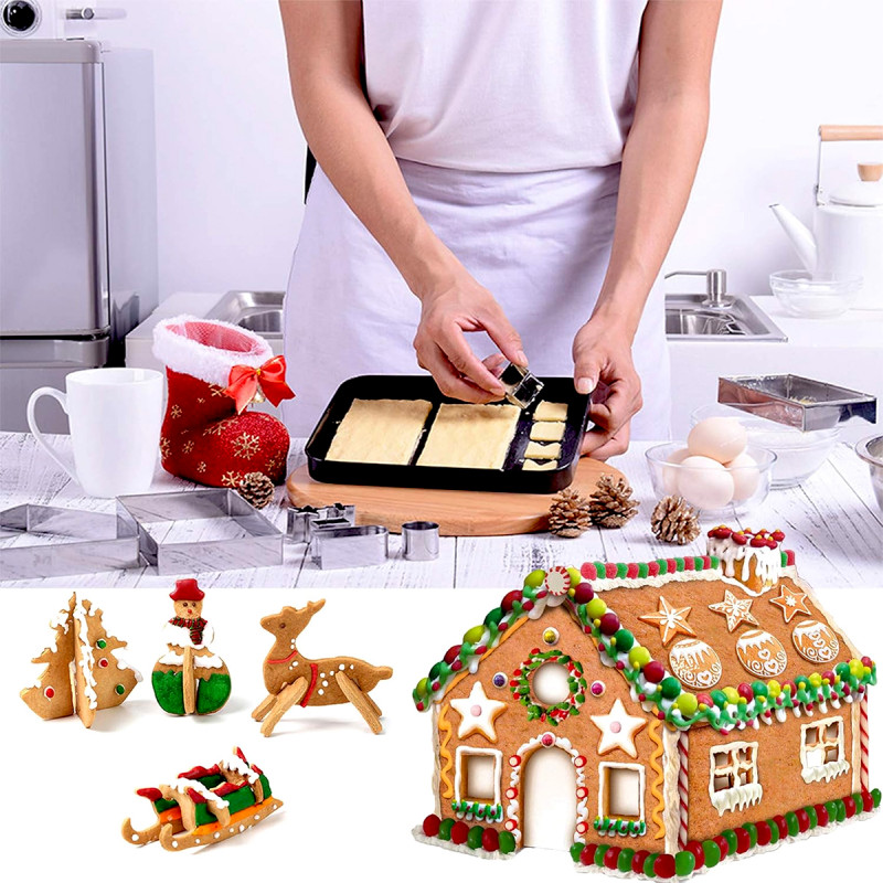 Ginger House - Kalup za kućicu od slatkiša
