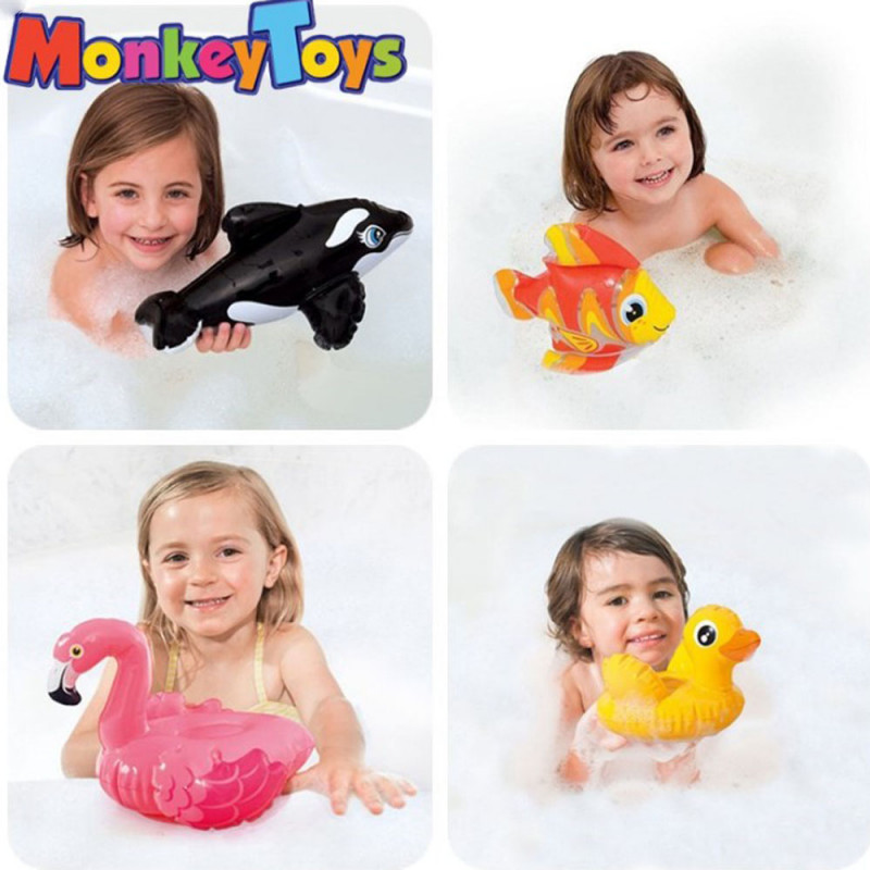 INTEX BZ58590 Water toys - Gumene igračke za vodu - patkica, flamingo