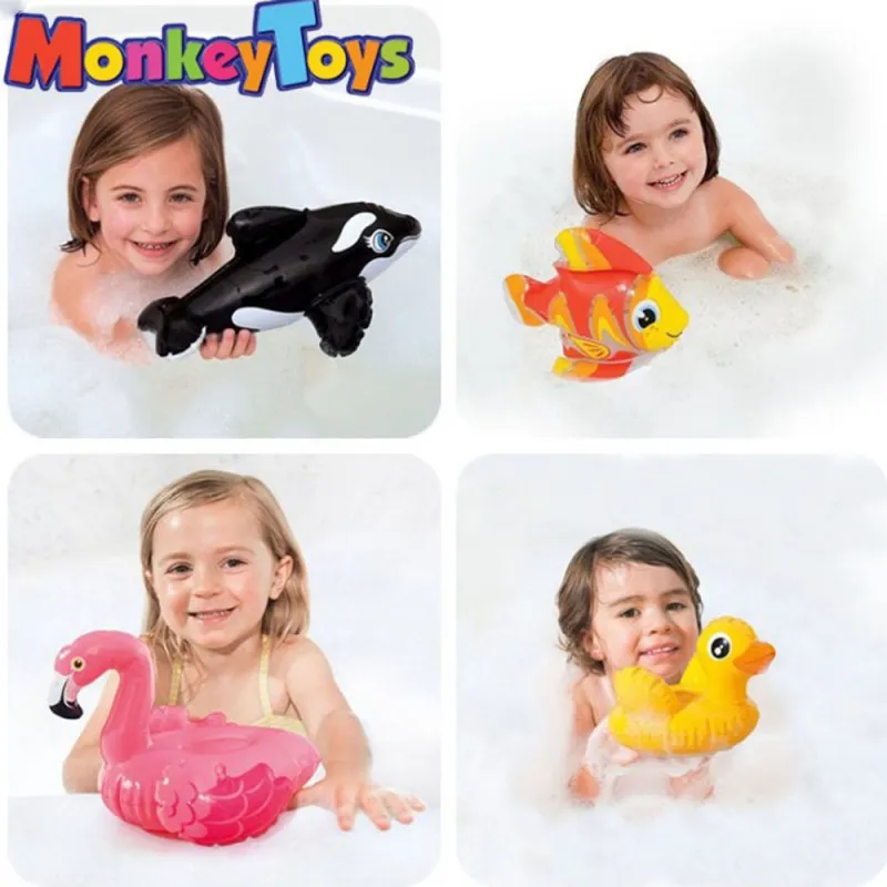INTEX BZ58590 Water toys - Gumene igračke za vodu - patkica, flamingo
