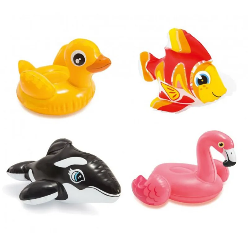 INTEX BZ58590 Water toys - Gumene igračke za vodu - patkica, flamingo