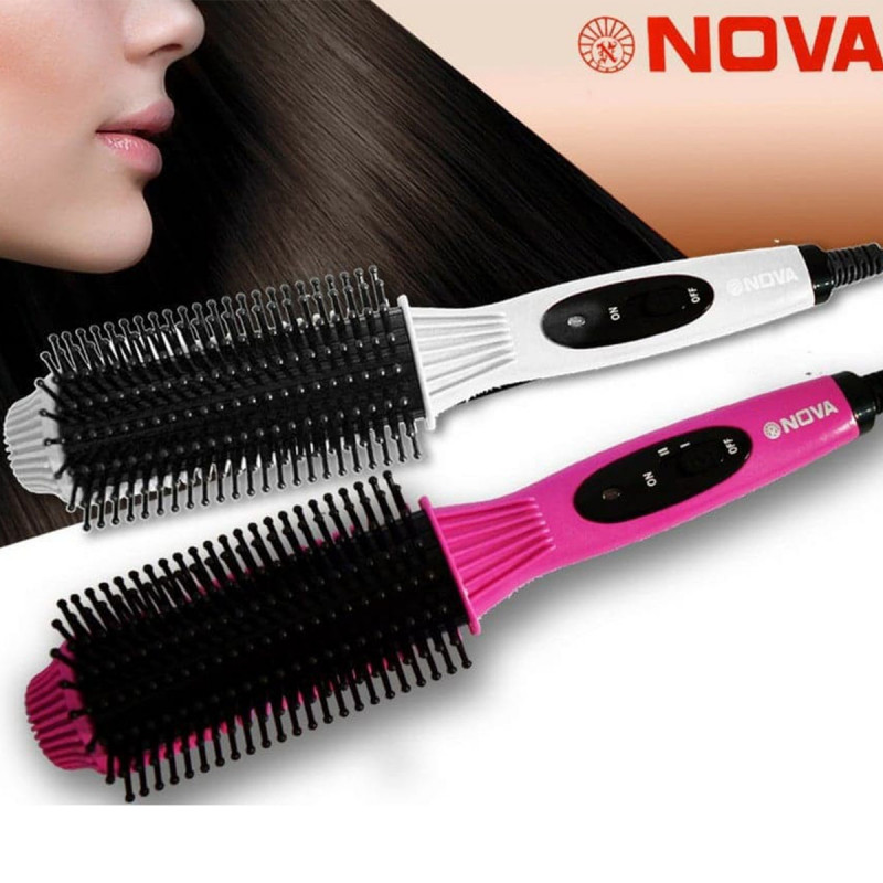 Električna četka za kosu - 2u1 presa i uvijač