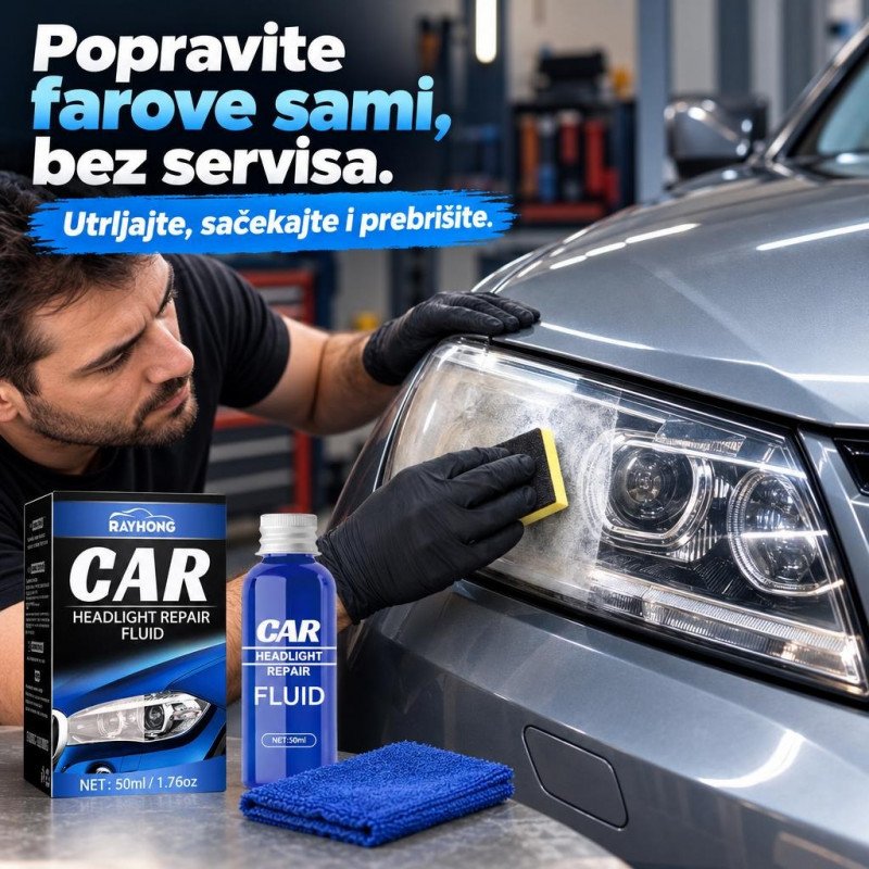 Sredstvo za poliranje farova Rayhong CAR 50ml