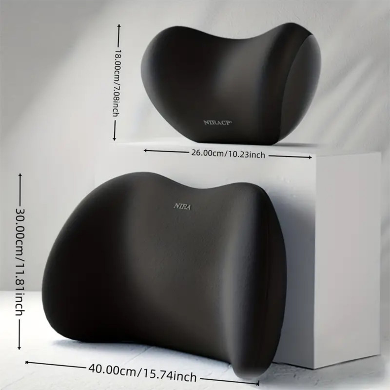Memory Foam jastuk za lumbalnu podršku - olakšanje za leđa tokom vožnje