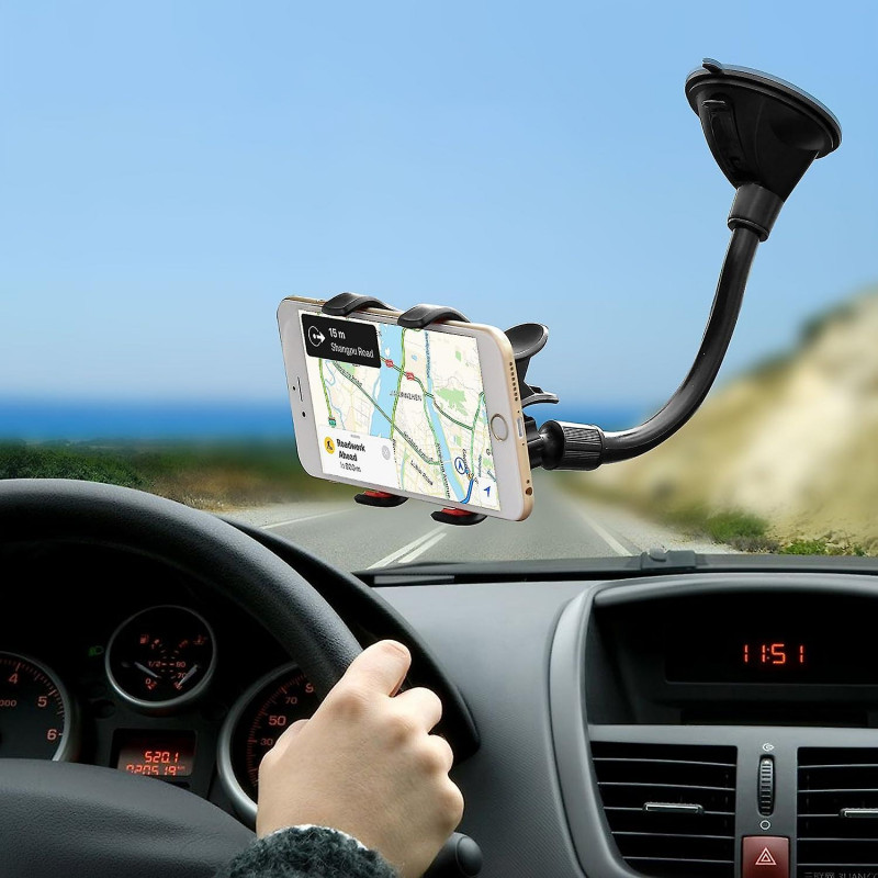 FlexiClip - Vakuum držač telefona u automobilu sa štipaljkom