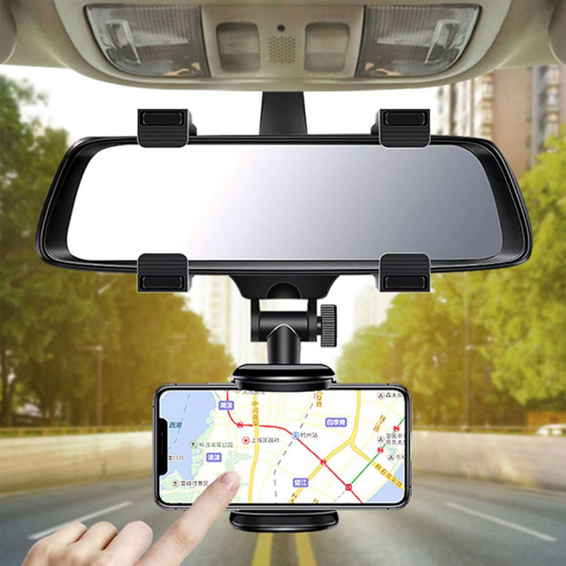 Auto držač telefona za retrovizor - praktičan, koristan i siguran u vožnji