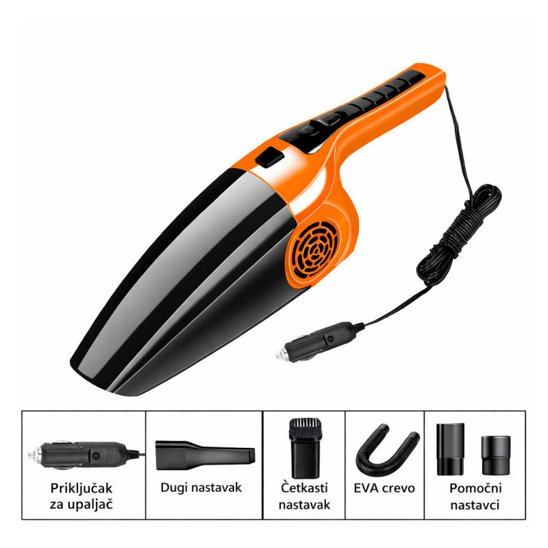 Turbo Clean X - Moćni usisivač za automobil