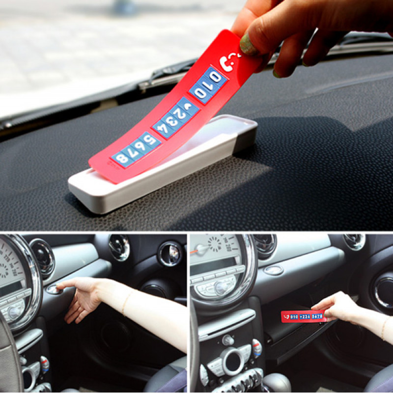 Kreativne kartice sa brojem telefona - za vozače automobila