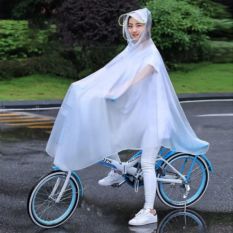 Transparentna kabanica za vožnju manje veličine - Motorcycle raincoat
