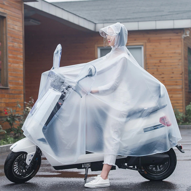 Transparentna kabanica za vožnju manje veličine - Motorcycle raincoat