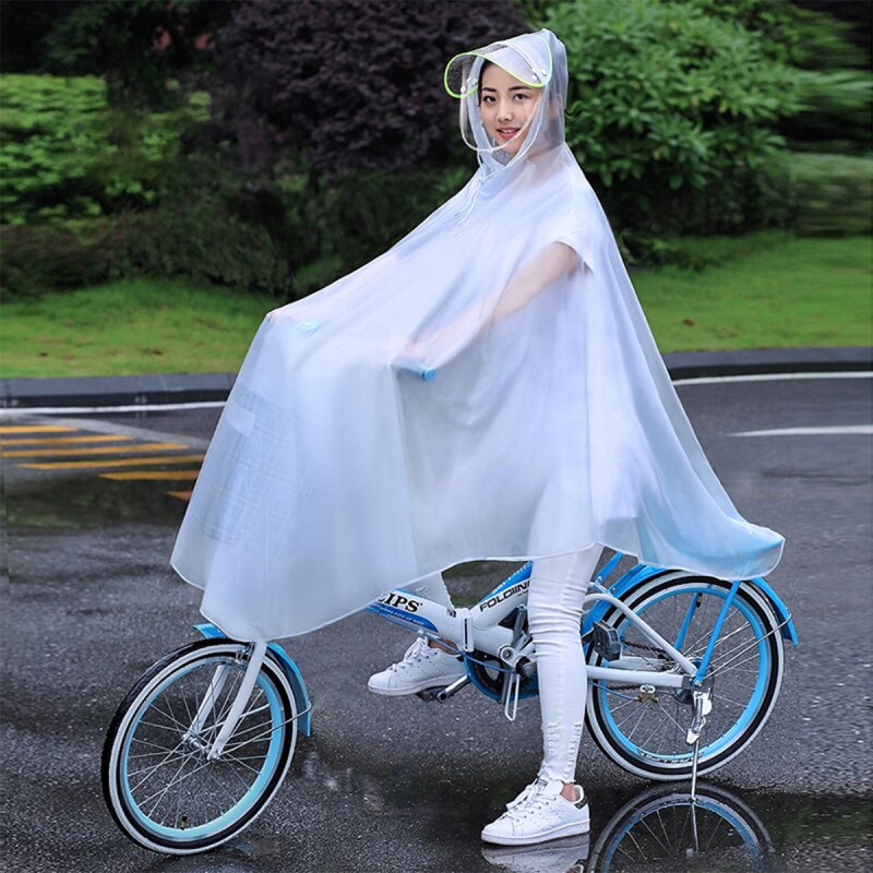 Motorcycle raincoat – Transparentna kabanica za vožnju - big size