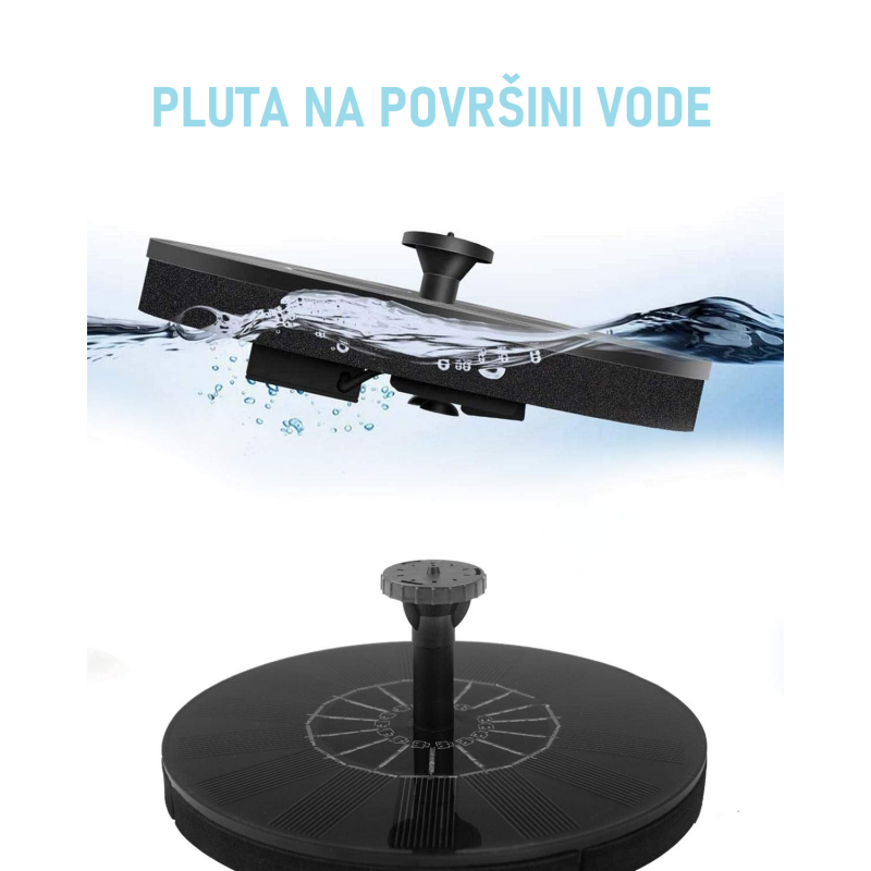 Dvorišna solarna fontana - Novo srce Vašeg vrta