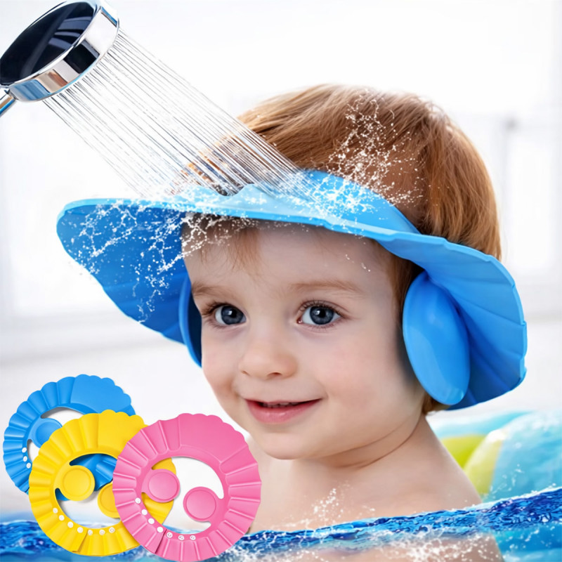 Soft Splash - Dečija kapa za kupanje sa zaštitom za uši