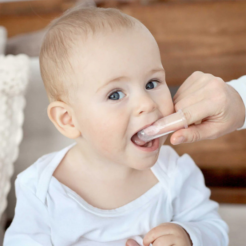 Mekana bebi četkica za zubiće i jezik