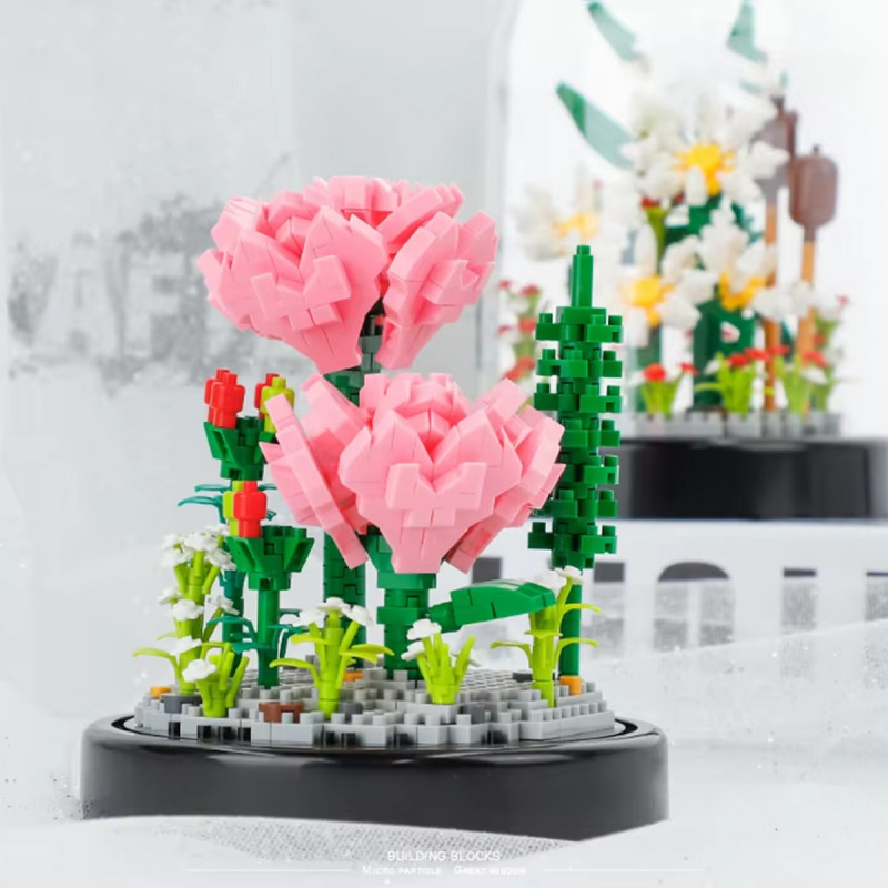 Flower Cube - Buket cveća od kockica sa poklopcem