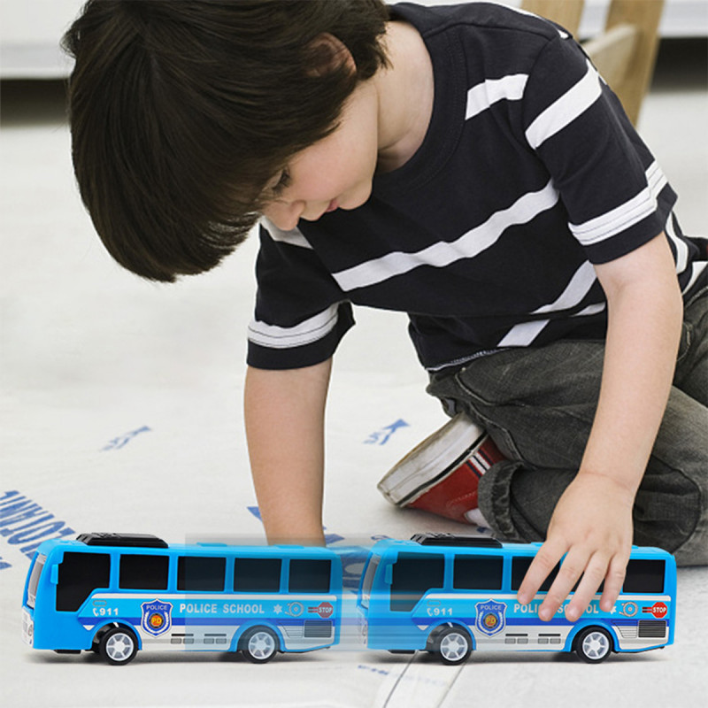 Bus Toy - Igračka mini autobus sa mehanizmom povlačenja