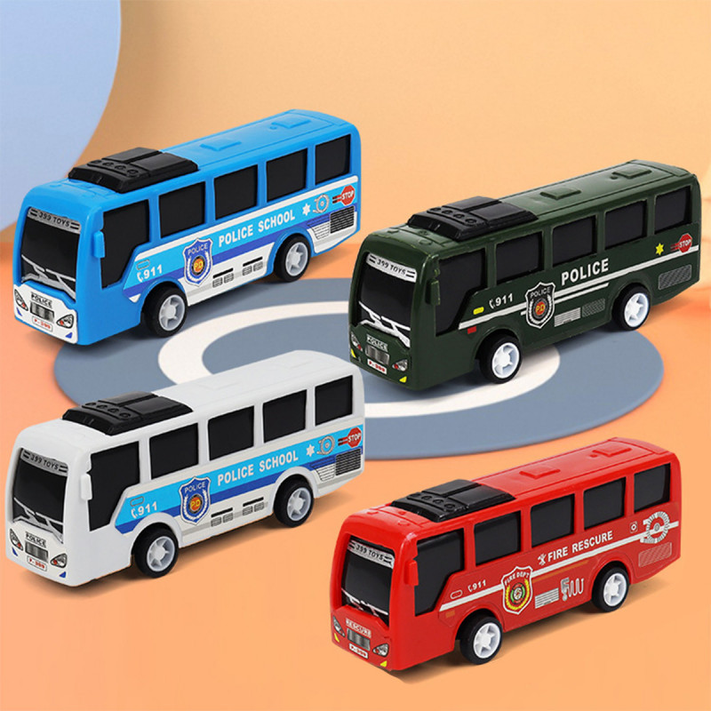 Bus Toy - Igračka mini autobus sa mehanizmom povlačenja