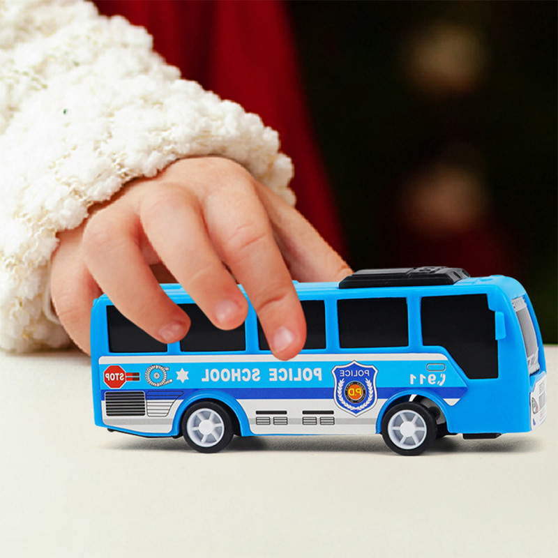 Bus Toy - Igračka mini autobus sa mehanizmom povlačenja