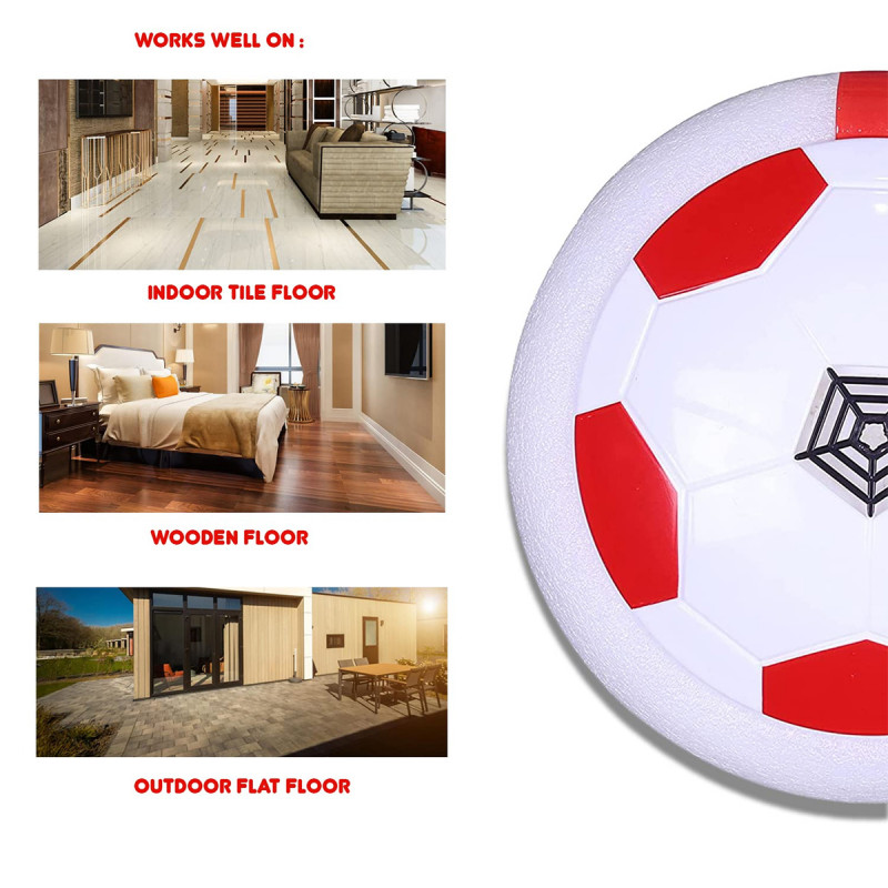 Hover Ball crveno-bela lebdeća fudbalska lopta za najbolju igru u kući
