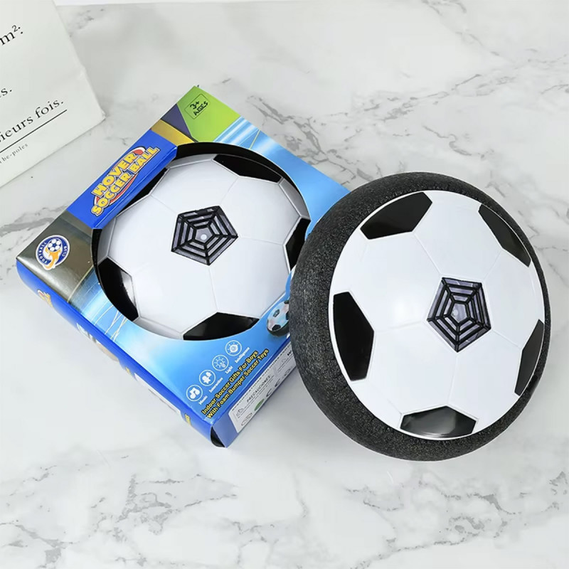 Hover Ball crno-bela lebdeća fudbalska lopta za najbolju igru u kući