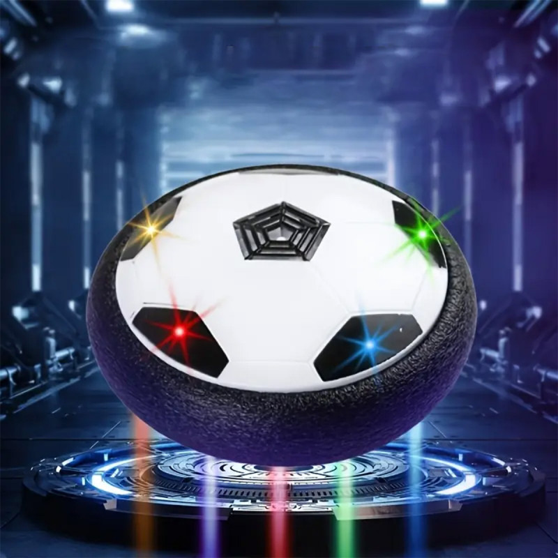 Hover Ball crno-bela lebdeća fudbalska lopta za najbolju igru u kući