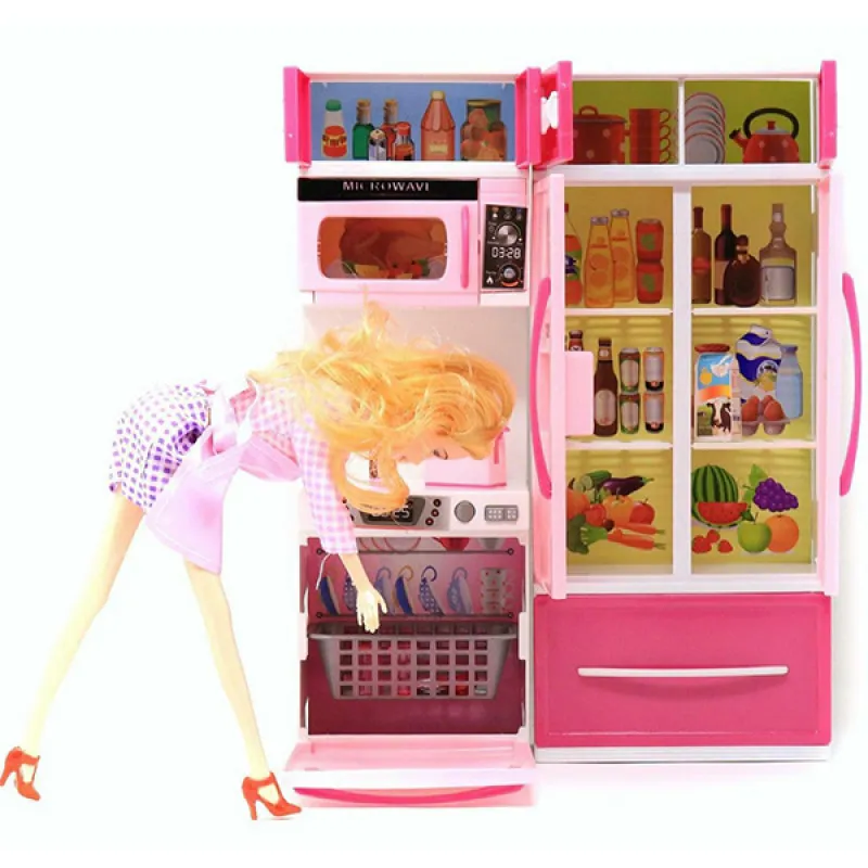 Kitchen playset - Moderan kuhinjski set sa lutkom