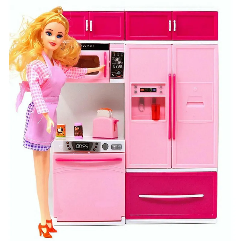 Kitchen playset - Moderan kuhinjski set sa lutkom